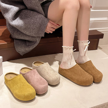 Women's Fashionable All-match Closed-toe Slippers