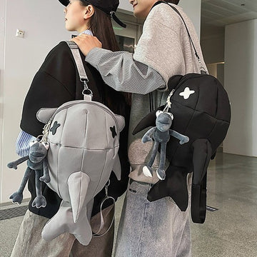 Ized Backpack Lightweight Quirky And Adorably Ugly Design