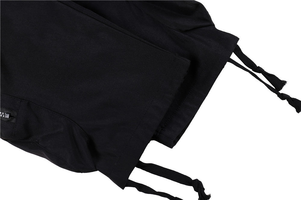 High Street Functional Wind Zipper Multi-pocket Trend Loose Casual Footwear